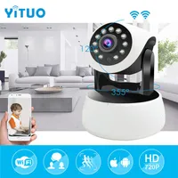Yituo New Model Dual Antennas IP Camera Wi-Fi HD 720p 1 0MP Surveillance Cameras Mini CCTV Wireless Home Security WiFi Camara295T