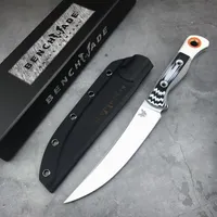 Benchmade 15500 HUNT Meatcrafter Couteau ￠ lame fixe 6 08 CPM-S45VN BLADE TACTICAL CHARGING CUITCHAT CAMPING CAMPING COUNDE