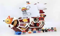 Wersja luksusowa 3D2Y Blocks One Piece Tysiąca słoneczna Luffy Nami Build Brick Brick Toy na Boże Narodzenie Nowy Rok prezent SY6299 6298 G13118784