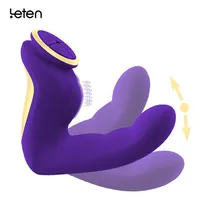 Leten calentable G-Spot Orgasmo Vibrator Eyaculación Femenina Vagina Shiofuki Massager Clitoris Dildo Estimulador de sexo Toys para mujeres243f