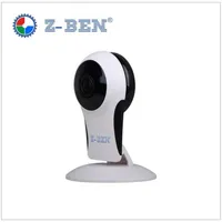 Z-BEN FULL HD 1080P Wifi IP Camera Panoramic 180 Degree View Night Vision Mini Wireless Baby Monitor 2 0MP CCTV Smart Camera Security P253j