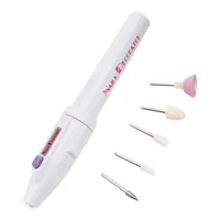 5 In1 Electric Mini Nail Machine Drill Carve Grinder Professional Set Portable Buticle Remover Tools Nails Art Tool280K