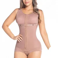 Women's Body Slimming Abdomen Lifting Bodysuit Fajas Reductoras Corset Top Shapewear Sauna Skims Colombianas 220208279S