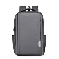 15 6 inch Travel Backpack men Laptop Rucksack Women Large Capacity Business USB Charge College Student School Bags new240H