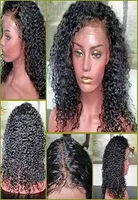 HD 360 Lace Frontal Perücken Kinky Curly Brazilian Human Hair Perücken vorgezogener natürlicher Haaransatz 150 Dichte Glueless Virgin Remy 13x4 2387398