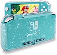 Nintendo Switch Lite Crystal Flash корпус царапина, устойчивый к амортизационному амортизационному амортизационному корпусу
