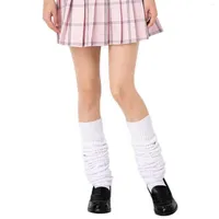 남자 양말 여자 겨울 따뜻한 느슨한 일본 학생 소녀 스타킹 슈퍼 긴 유니폼 여자 허벅지 높이