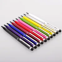 يمكن كتابة شاشة Thelus Pen Touch 2 في 1 Stylus Pen Universal لـ Samsung Tablet PC DHL 200pcs Lot301S