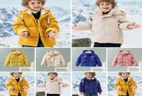 Down coat childrens jacket baby boys clothing Autumn Winter outwear keep warm jackets kids fur collar hooded outerwear coats for b7541658