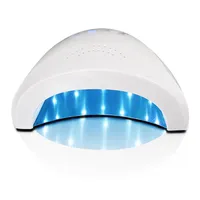 Hela Abody 24 48W UV Lamp Nail Polish Dryer LED White Light 5s 30s 60s Torkning FingerNailtoenail Gel Curing Nail Art Dryer Manicure264U