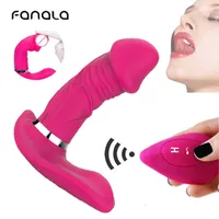 Masseur sexuel Sex-Amage Vibrateur portable Fanala pour femmes Potte de fil sans fil vibre