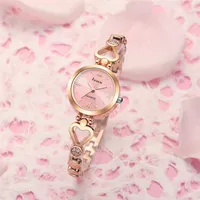 Элегантные часы для дамских дизайнеров модельеры простые браслет для досуга.