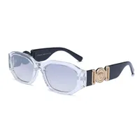 Moda tasarımcı güneş gözlüğü gözlük çifti gözlük plaj açık park alışveriş sporu oval tam güneş gözlükleri erkek kadın renkleri klasik gözlükler