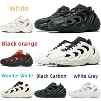 Designer ifom Q Sandals Slides Adilette 22 Men Women Slippers Black Orange Carbon Wonder White Grey Shock Absorption and Abrasion Resistance Shoe Slide
