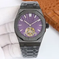 METS METS Automatique mécanique 2924 Montres de mouvement 41 mm Affiche de bracelet Business Luminal Montre de Luxe Sapphire Fashion Wristwatch
