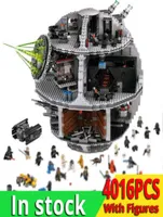 Moc Star Ship Super Death Star Model set compatible 75159 05063 4016pcs with lights Building Blocks Bricks Wars Educational Toy G21280620