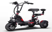 Elektriskt trehjuling Hush￥ll som g￥r liten vikbar pickup docka f￶r￤lderbarnsbil ￄldre skoter batterivar8165757