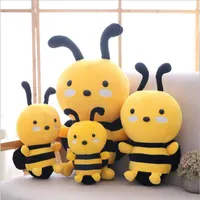20CM cute bee pillow plush toy grab machine doll children gift Boys and Girls Toys Stuffed Animals Movies TV279Y