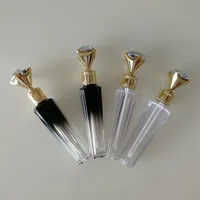 Luxus DIY 2 5 ml Mini leere Lipgloss -Röhrchen Verpackungsbehälter klare nachfüllbare Lippenbalsamflaschen Lipgloss Lippenstiftrohrbehälter cos332c