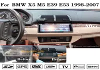 BMW 5シリーズE39 X5 E53 M5ステレオGPSナビゲーションマルチメディアオーディオIPS Screen6627261用Android100 CAR DVDプレーヤー