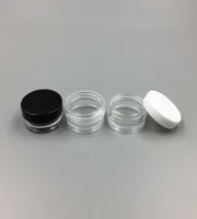 1ML1G Plastik Boş Kavanoz Kozmetik Örnek Clear Pot Akrilik Makyaj Göz Farı Dudak Balsamı Tırnak Sanatı Parçası Konteyner Parıltılı Şişe Trav3949699