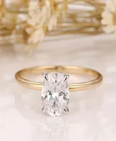 15CARAT 86mm 100 Pure 18K Two Tones Multiple Solid Gold Women039s Solitaire For Women Anniversary Engagement Rings4343304