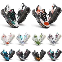 Alf￢ndega Sapatos Alf￢ndegas Momens Runnings Sapato Diy Multi Color26 Preto Branco Azul Vermelho Mens personalizados Personalizados ao ar livre Trainer Sneaker Walking jogging