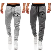 Pantaloni elastici traspiranti hip pop slim pantaloni casual pantaloni che gestiscono pantaloni da jogging da uomo jogger sport di fitness