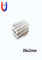 300pcs 62 6x2 mm Mıknatıslar N35 Kalıcı dökme küçük yuvarlak Ndfeb Neodymium Dis DIA 6mm Süper Güçlü Güçlü Nadir Toprak Mıknatı For8215186