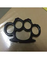 Weight 86g about 20pcs Silver Gold and Black Thin Steel Brass Knuckle Dusters Self Defence Protective Gear7845gt5175115