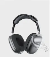 Para airpods max fones de ouvido, acess￳rios para fones de ouvido transparentes tpu tpu silicone s￳lido protetor de prote￧￣o de prote￧￣o a￩rea maxs fone de ouvido capa de fone de ouvido