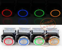 LA3811E LED Indicator Push Button Switches Waterproof 304 Stainless Steel 1NO 1NC 22mm Momentary Switch Self Locking or Self Rese6918051