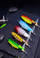 5Pcs Whopper Plopper Fishing Bait 11cm 13g15g35g Catfish Lures For Tackle Floating Rotating Tail Artificial 2112245350309