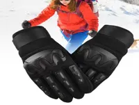 Sports Gloves 2Pcs Wearresistant Antislip Microfiber Faux Leather Portable Full Finger Hand Protector For Cycling8329047