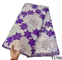 2022最新のJacquard Fabric Brocade Lace Tissu Top Selling African Tulle Net Fabric for Nigerian Wedding Y27066919209