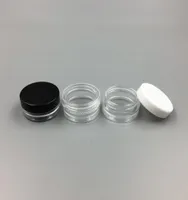 1ML1G Plastik Boş Kavanoz Kozmetik Örnek Clear Pot Akrilik Makyaj Göz Farı Dudak Balsamı Tırnak Sanatı Parçası Konteyner Parıltılı Şişe Trav5399050