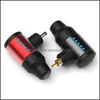 Tattoo Power Supplies Wireless Tattoo Power Supply Portable Rca And Dc Connector Bank For Rotary Hine Drop Delivery Health Beauty Ta Dhfje