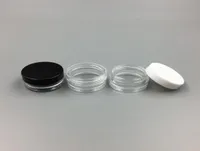 1ML1G Plastik Boş Kavanoz Kozmetik Örnek Açık Pot Akrilik Makyaj Göz Farı Dudak Balsamı Tırnak Sanatı Parçası Konteyner Glitter Şişe Trav7000192