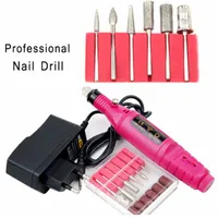 Professional Electric Nail Drill Bits Set Mill Cutter Machine For Manicure Nail Tips Manicure Electric Nail Pedicure File Nails244D