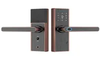 Tuya Wifi fingerprint lock Electronic Smart Door Lock Security Biometric Fingerprint Intelligent Lock With Password RFID