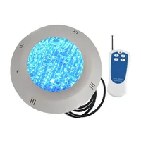 LED Swimming Pool Lamp AC 12V DC12V Surface Mount Underwater Lights Waterproof IP68 with Remote Control 18W 24W 35W RGB Lights Color Wh228d