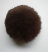 8cm round many colours Rabbit fur ball accessories whole 50pcslot pompoms fast and express shipment1694678