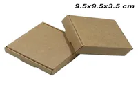 95x95x35cm 20 Pieces Kraft Paper Packing Boxes Hand Made Soap for Wedding Party Pack Box Card Board Party Gifts Craft Paper Sto4782676