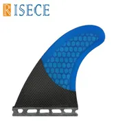 미래의 기본 탄소 섬유 서핑 보드 핀 Honeycomb Surf Fin G5 중간 크기 서핑 보드 핀 3 핀 Set6531753