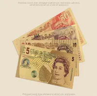 50 размера пластиковая золотая фольга Фунд Prop Money Copy Games Великобритания фунты gbp 100 50 заметок.