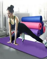 Meras de yoga de grosor de 173x60 cm de grosor con correa para mujeres esteras de ejercicio para el piso Equipo de gimnasia en casa Pilates Fitness Mat4734502