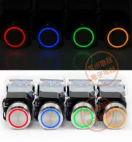 LA3811E LED Indicator Push Button Switches Waterproof 304 Stainless Steel 1NO 1NC 22mm Momentary Switch Self Locking or Self Rese4716777