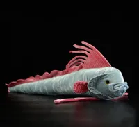56cm Long Real Life Stuffed Sea Animal Oarfish Lifelike Soft Ribbon Fish Plush Toy Gifts for Kids Toys Hobbies 2010271293142