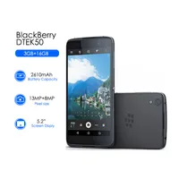 BlackBerry DTEK50 Refurbished Original Unlocked Octa-core Refurbished Cellphone 13MP 5.2 16GB ROM 3GB RAM 3G 4G LTE Phone