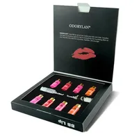 8 flacons à lèvres semi-permanentes coréennes Glow lèvres ampoule kit de sérum pigment bb crème pour lèvres gloss mts mésothérapie2208